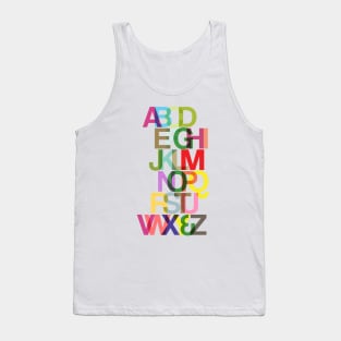 ALPHABET MINIMALIST Tank Top